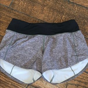 Heather Gray Lululemon Shorts